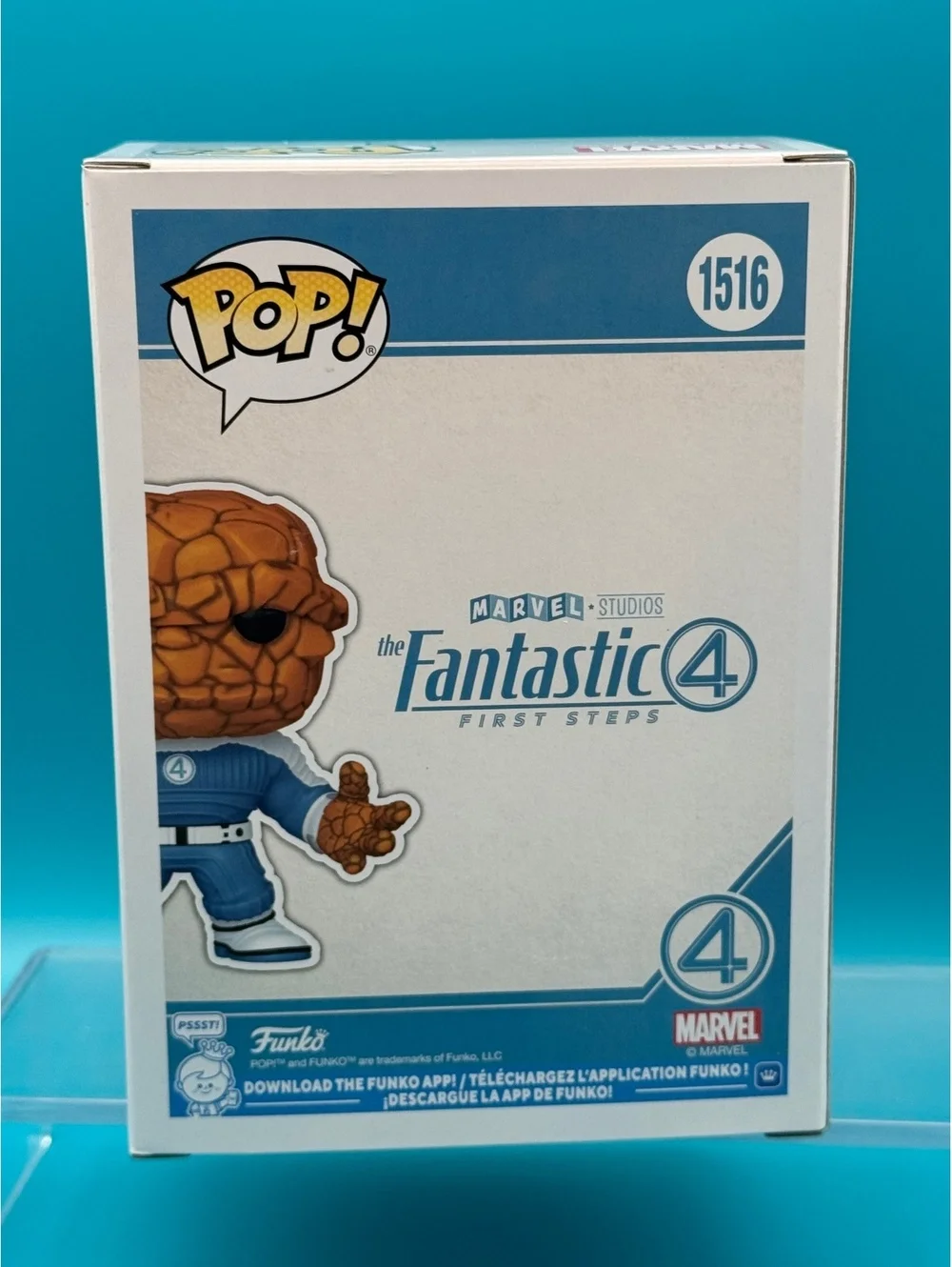 Ebon Moss-Bachrach signed Thing marvel fantastic four live action Beckett COA